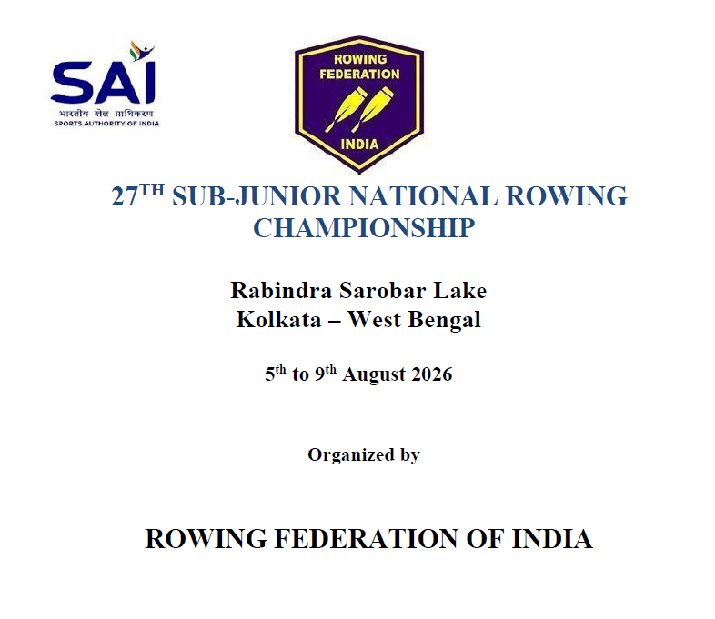 27TH SUB-JUNIOR NATIONAL ROWING CHAMPIONSHIP